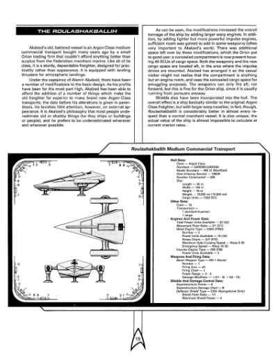 Star Trek RPG: Margin of Profit (FASA 2209)