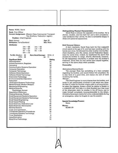 Star Trek RPG: Margin of Profit (FASA 2209)