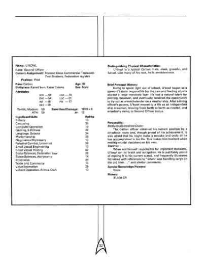 Star Trek RPG: Margin of Profit (FASA 2209)
