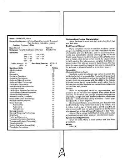 Star Trek RPG: Margin of Profit (FASA 2209)