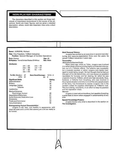 Star Trek RPG: Margin of Profit (FASA 2209)