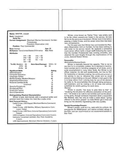 Star Trek RPG: Margin of Profit (FASA 2209)
