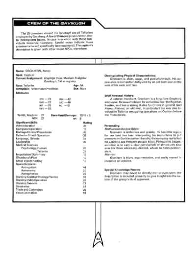 Star Trek RPG: Margin of Profit (FASA 2209)