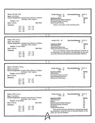 Star Trek RPG: Margin of Profit (FASA 2209)