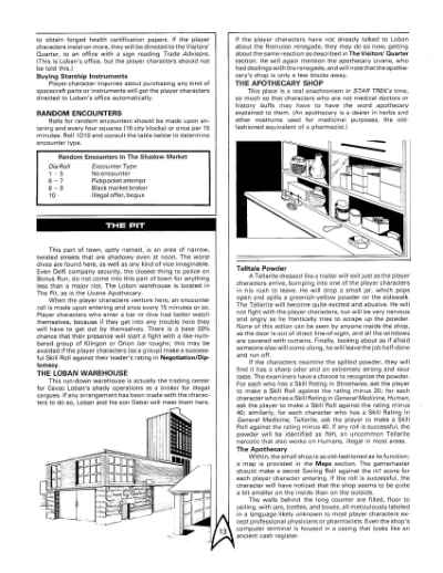 Star Trek RPG: The Outcasts (FASA 2210)