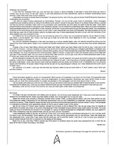 Star Trek RPG: The Outcasts (FASA 2210)