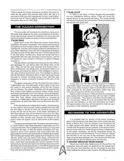 Star Trek RPG: The Outcasts (FASA 2210)
