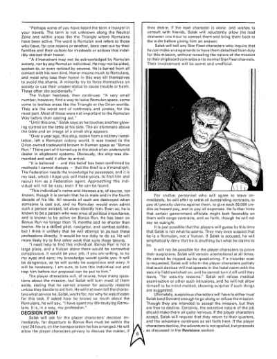 Star Trek RPG: The Outcasts (FASA 2210)