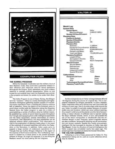 Star Trek RPG: A Matter of Priorities (FASA 2211)