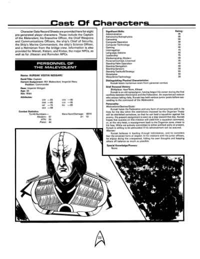 Star Trek RPG: A Matter of Priorities (FASA 2211)