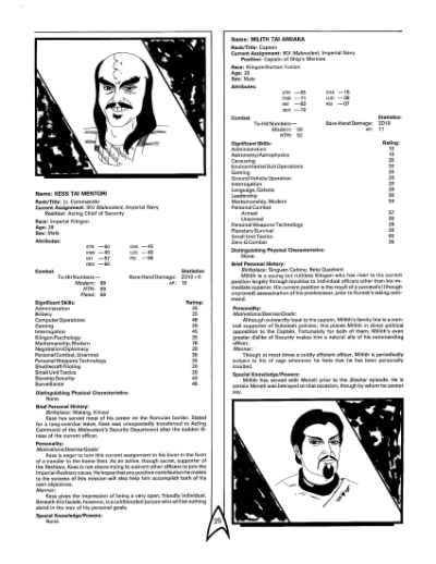 Star Trek RPG: A Matter of Priorities (FASA 2211)