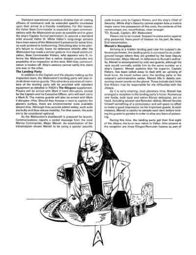 Star Trek RPG: A Matter of Priorities (FASA 2211)