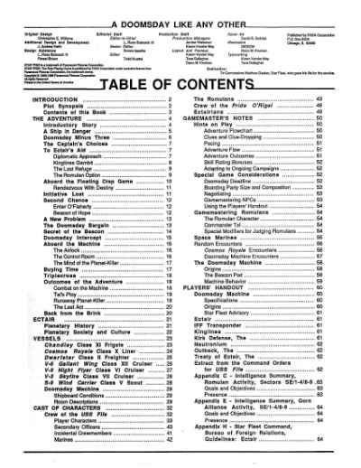 Star Trek RPG: A Doomsday Like Any Other (FASA 2212)