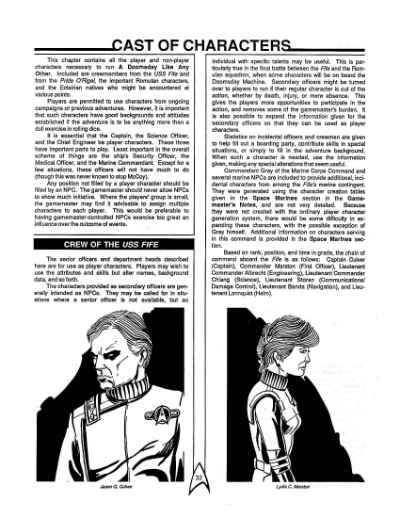 Star Trek RPG: A Doomsday Like Any Other (FASA 2212)