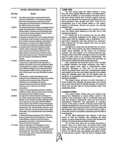 Star Trek RPG: The Mines of Selka (FASA 2213)