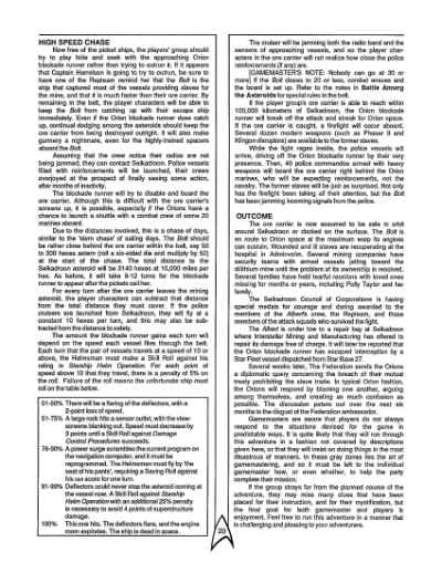 Star Trek RPG: The Mines of Selka (FASA 2213)