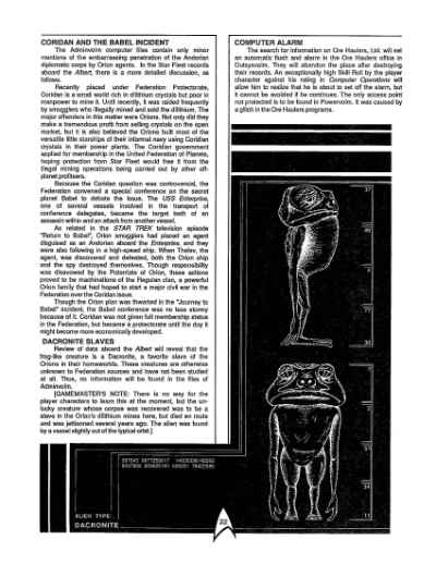 Star Trek RPG: The Mines of Selka (FASA 2213)