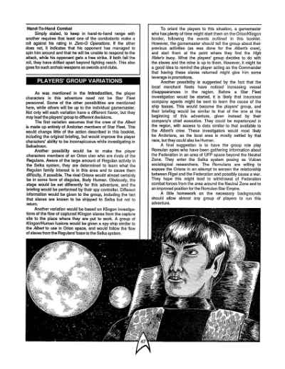 Star Trek RPG: The Mines of Selka (FASA 2213)