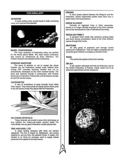 Star Trek RPG: The Mines of Selka (FASA 2213)