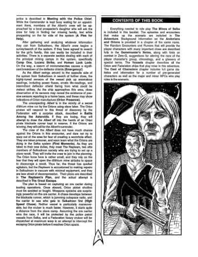 Star Trek RPG: The Mines of Selka (FASA 2213)