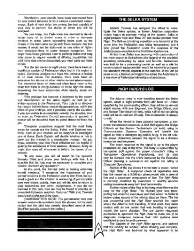 Star Trek RPG: The Mines of Selka (FASA 2213)