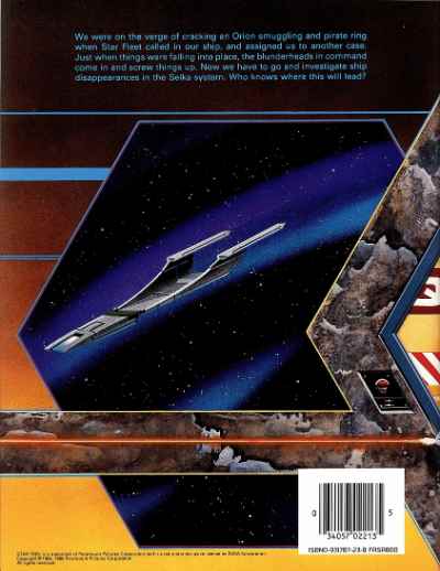 Star Trek RPG: The Mines of Selka (FASA 2213)