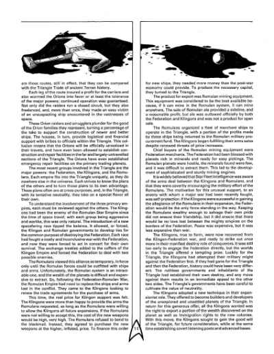 Star Trek RPG: The Triangle Campaign (FASA 2215)