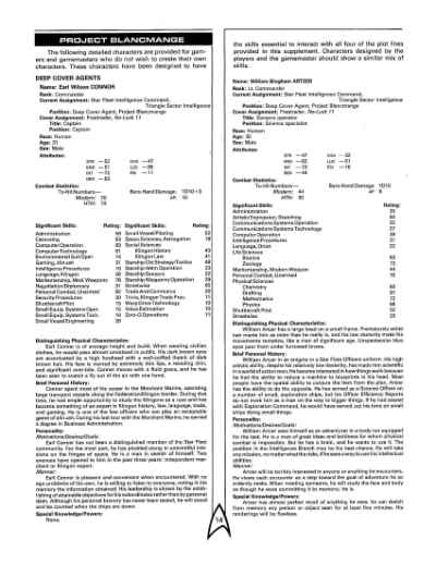 Star Trek RPG: The Triangle Campaign (FASA 2215)