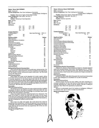 Star Trek RPG: The Triangle Campaign (FASA 2215)