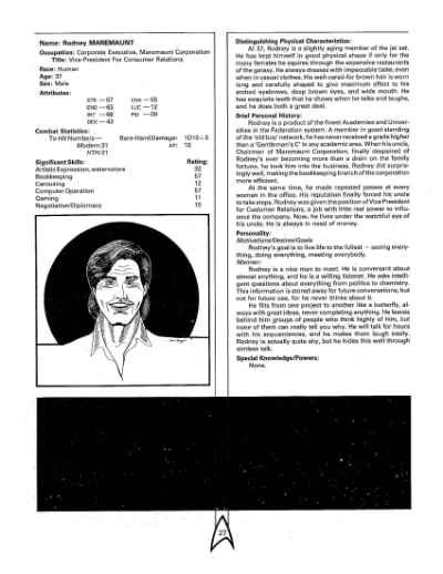 Star Trek RPG: The Triangle Campaign (FASA 2215)