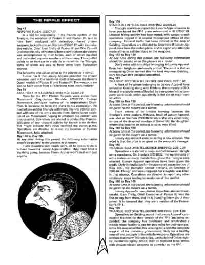 Star Trek RPG: The Triangle Campaign (FASA 2215)