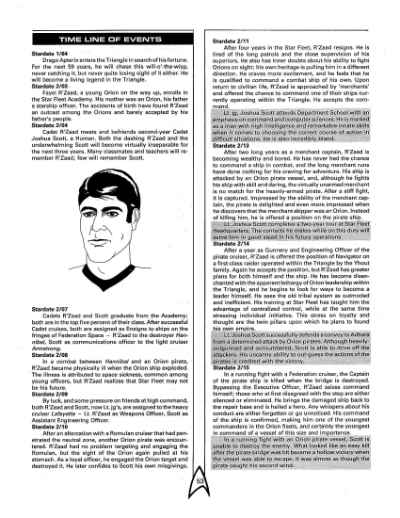 Star Trek RPG: The Triangle Campaign (FASA 2215)