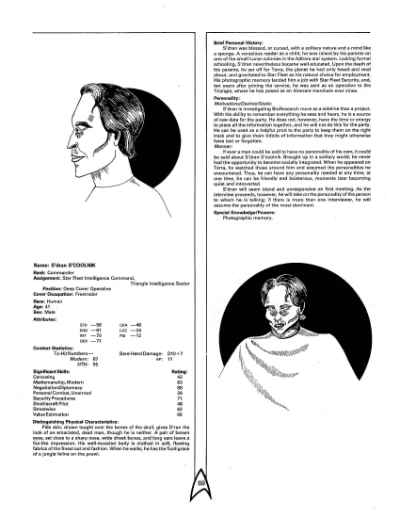 Star Trek RPG: The Triangle Campaign (FASA 2215)