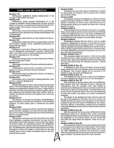 Star Trek RPG: The Triangle Campaign (FASA 2215)