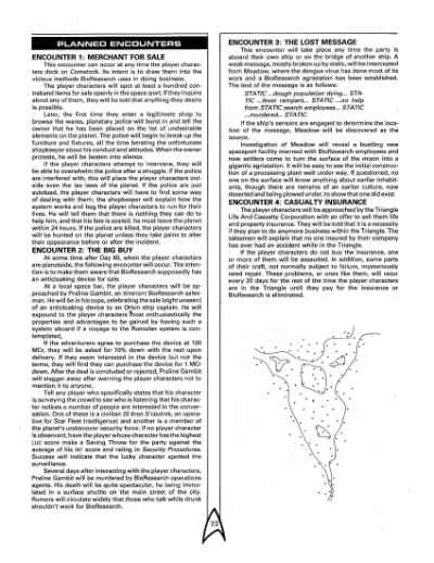 Star Trek RPG: The Triangle Campaign (FASA 2215)