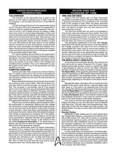 Star Trek RPG: The Triangle Campaign (FASA 2215)
