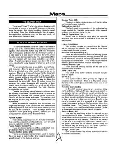 Star Trek RPG: Graduation Exercise (FASA 2216)