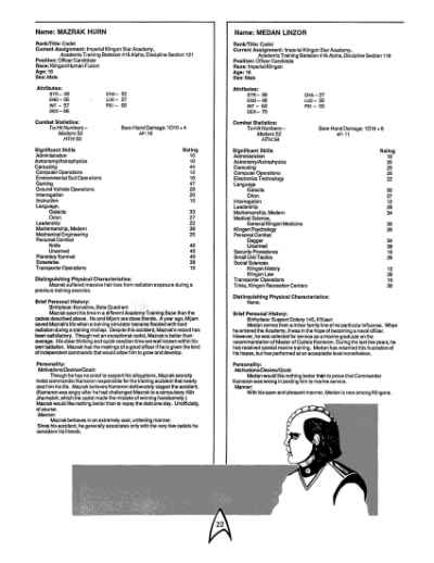 Star Trek RPG: Graduation Exercise (FASA 2216)