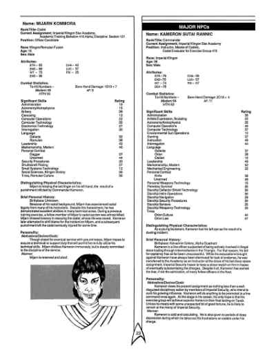 Star Trek RPG: Graduation Exercise (FASA 2216)