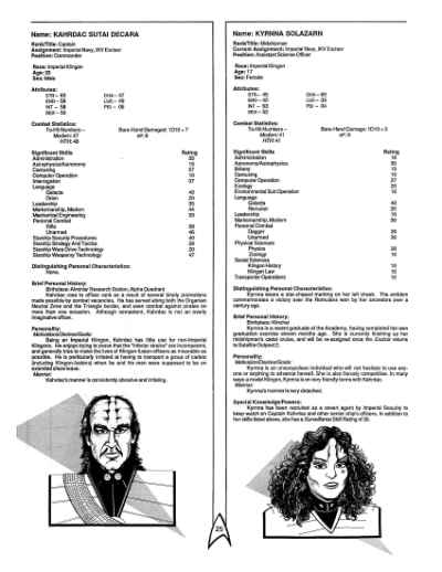 Star Trek RPG: Graduation Exercise (FASA 2216)