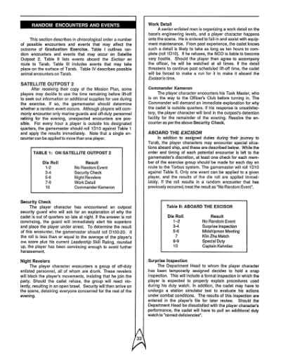 Star Trek RPG: Graduation Exercise (FASA 2216)