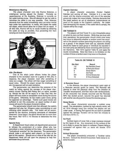 Star Trek RPG: Graduation Exercise (FASA 2216)
