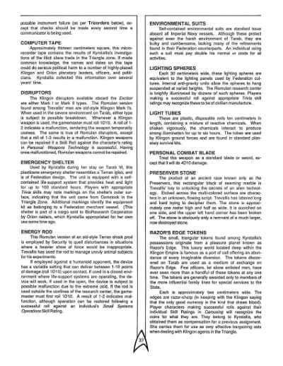 Star Trek RPG: Graduation Exercise (FASA 2216)