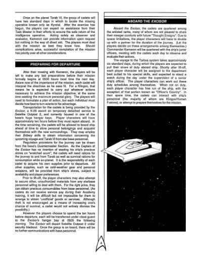 Star Trek RPG: Graduation Exercise (FASA 2216)
