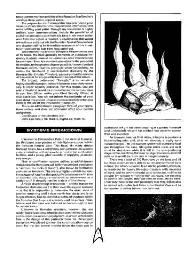 Star Trek RPG: Where Has All The Glory Gone? (FASA 2217)