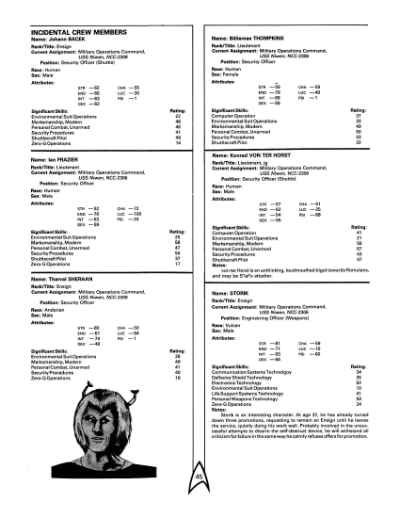 Star Trek RPG: Where Has All The Glory Gone? (FASA 2217)
