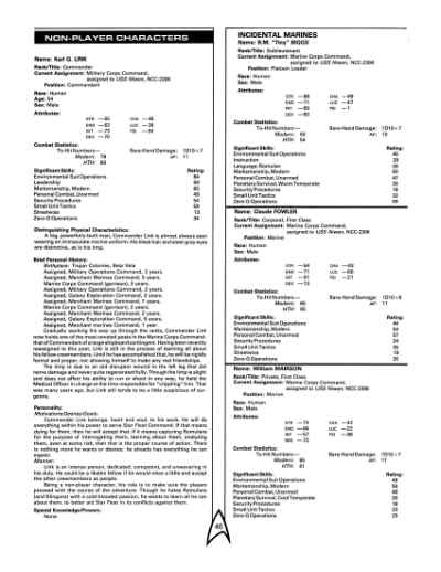 Star Trek RPG: Where Has All The Glory Gone? (FASA 2217)