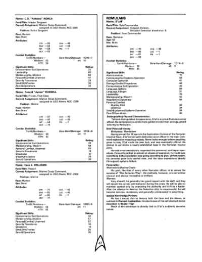 Star Trek RPG: Where Has All The Glory Gone? (FASA 2217)