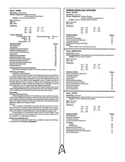 Star Trek RPG: Where Has All The Glory Gone? (FASA 2217)