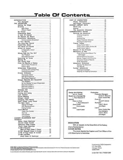 Star Trek RPG: Return to Axanar (FASA 2218)